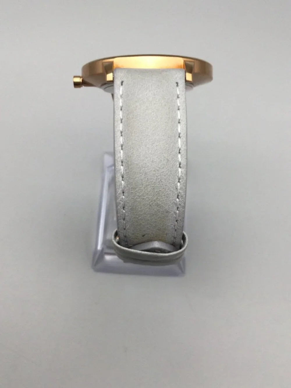 MVMT Boulevard Beverly Marble Womens Watch 38mm Rose Gold Tone New Battery